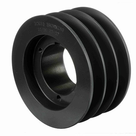 Browning 3 Groove Cast Iron Bushed Bore Multiple Sheave, 3C60Q 3C60Q